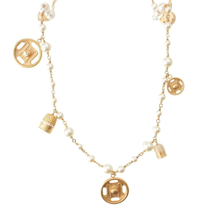 楽天市場】【シャネル】Chanel 03A ココマーク パール ベル ペンダント 