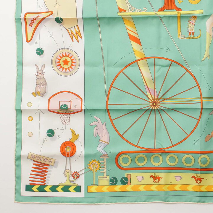 楽天市場】【エルメス】Hermes カレ90 シルク スカーフ Tea For Two 