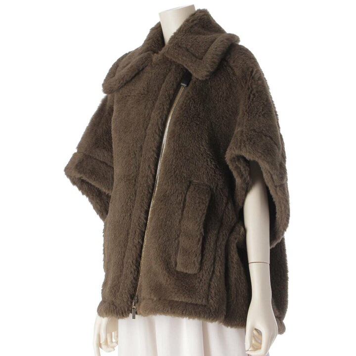 楽天市場】【マックスマーラ】Max mara テディベア アルパカ混 ケープ 