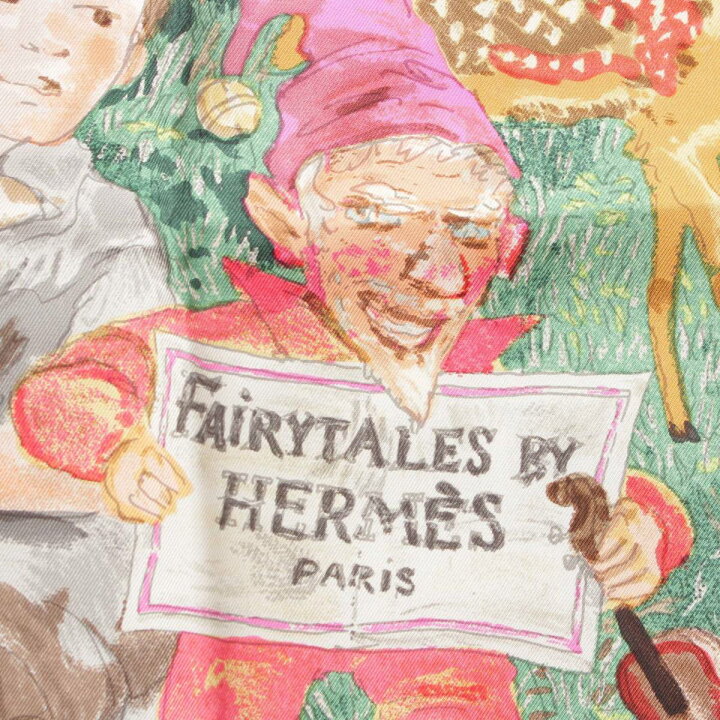 楽天市場】【エルメス】Hermes カレ90 おとぎ話 FAIRYTALES シルク 
