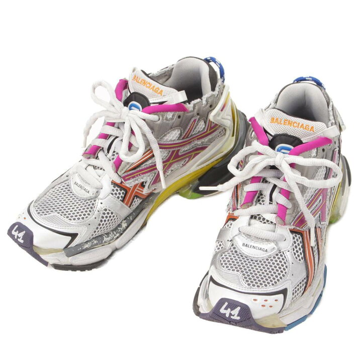 楽天市場】【バレンシアガ】Balenciaga メンズ RUNNER ユーズド加工  