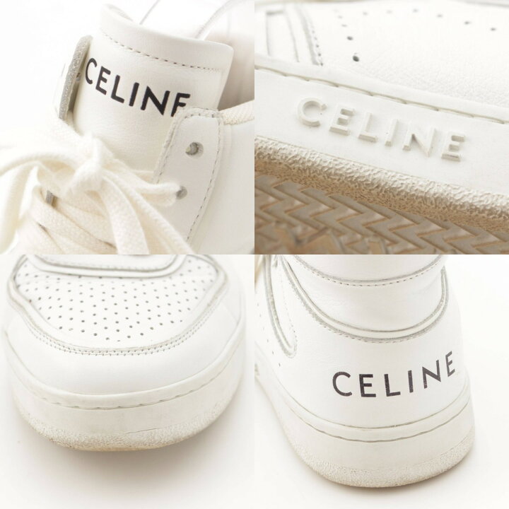 楽天市場】【セリーヌ】Celine CT-01 ロゴ レザー ハイカット 