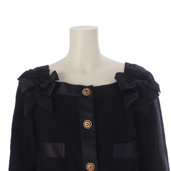 楽天市場】【シャネル】Chanel 11A グリポアボタン シルクリボン  