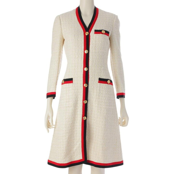 楽天市場】【グッチ】Gucci 19SS GG ツイード シェリーライン GGボタン  