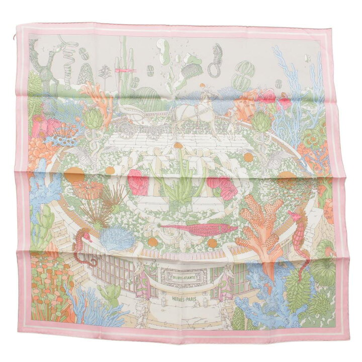 楽天市場】【エルメス】Hermes カレ70 シルク スカーフ Ex-Libris 