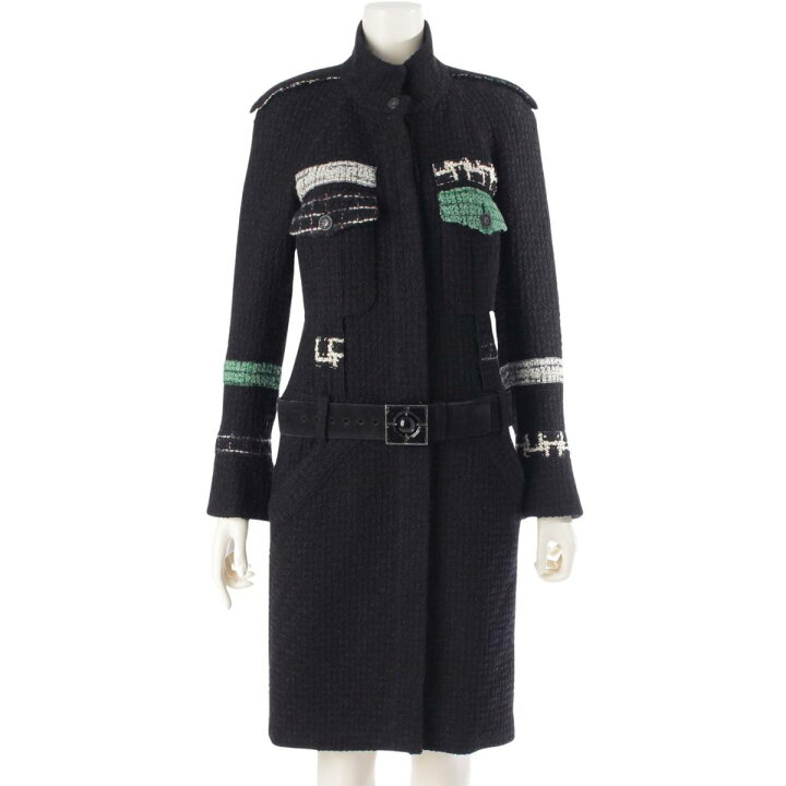 楽天市場】【シャネル】Chanel ツイード ベルト付き ビジューココ  