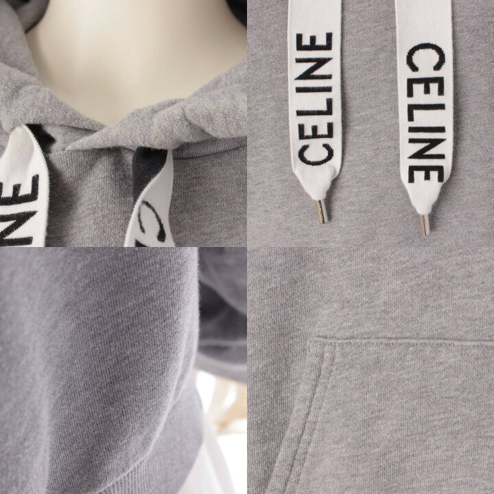 楽天市場】【セリーヌ】Celine 21AW コットン ルーズ フーディー 