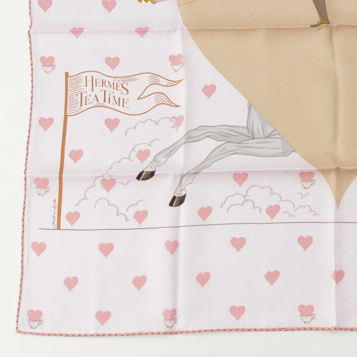 エルメス カレ70 21AW ティータイム新品未使用 