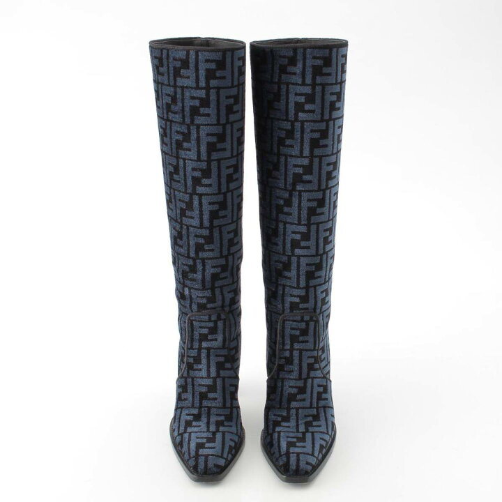 楽天市場】【フェンディ】Fendi 22‐23AW ズッカ FF柄 パイル ヒール 