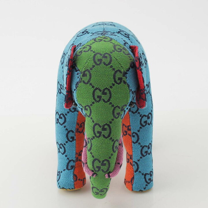 楽天市場】【グッチ】Gucci GGキャンバス デコラティブ エレファント 