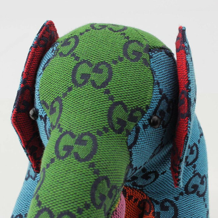 楽天市場】【グッチ】Gucci GGキャンバス デコラティブ エレファント 