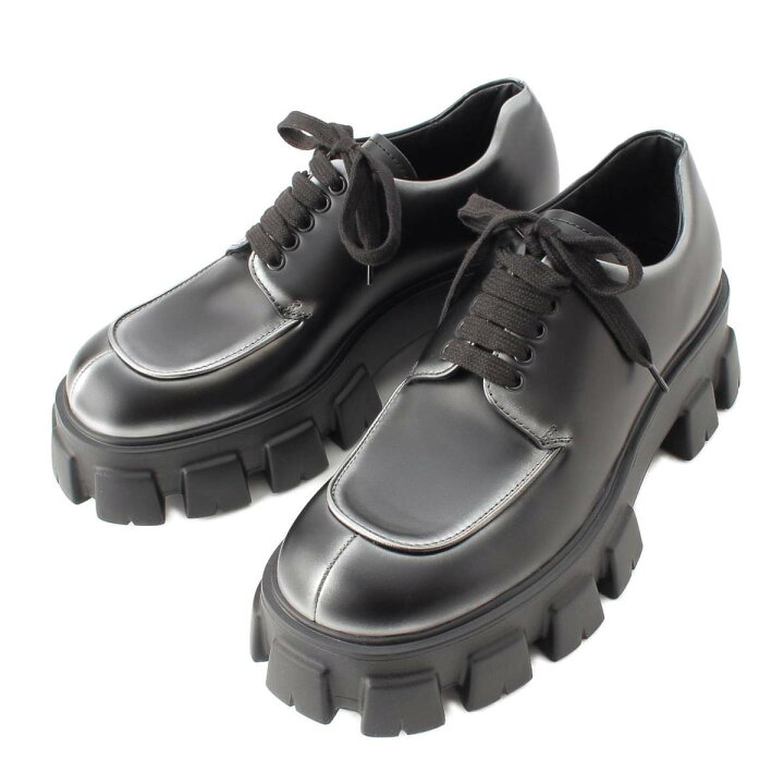楽天市場】【プラダ】Prada メンズ モノリス ブラッシュドレザー 