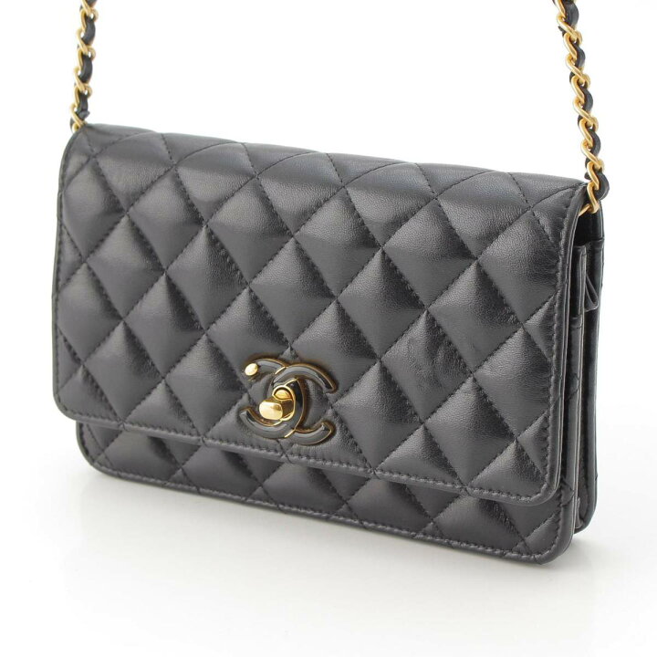 楽天市場】【シャネル】Chanel マトラッセ シャイニー ラム エナメル  