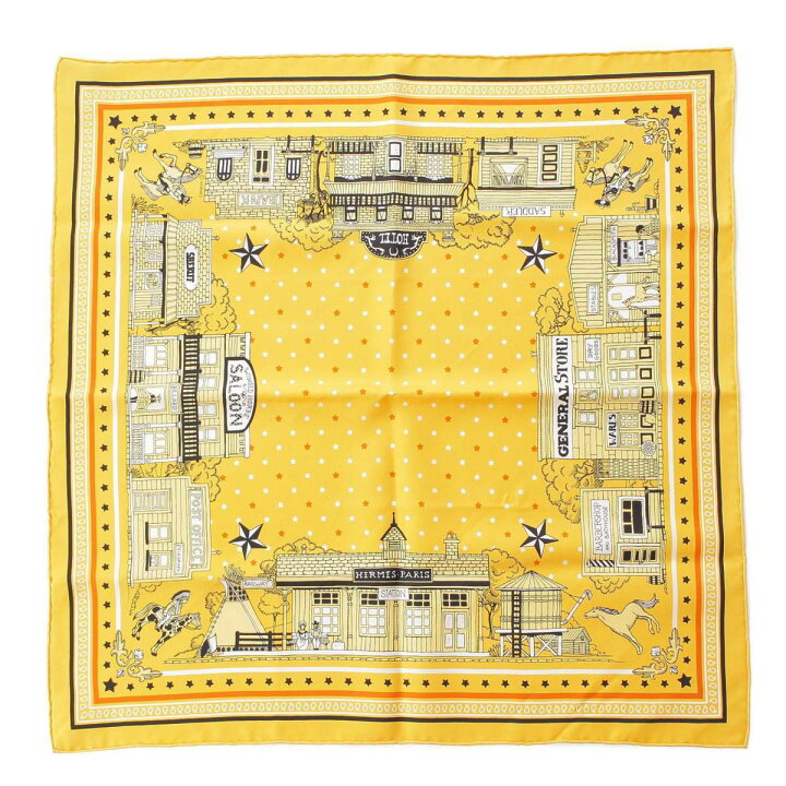 楽天市場】【エルメス】Hermes 22AW カレ55 HERMES PARIS STATION パリ 