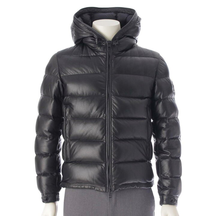 楽天市場】【モンクレール】Moncler メンズ GEBROULAZ フード レザー 