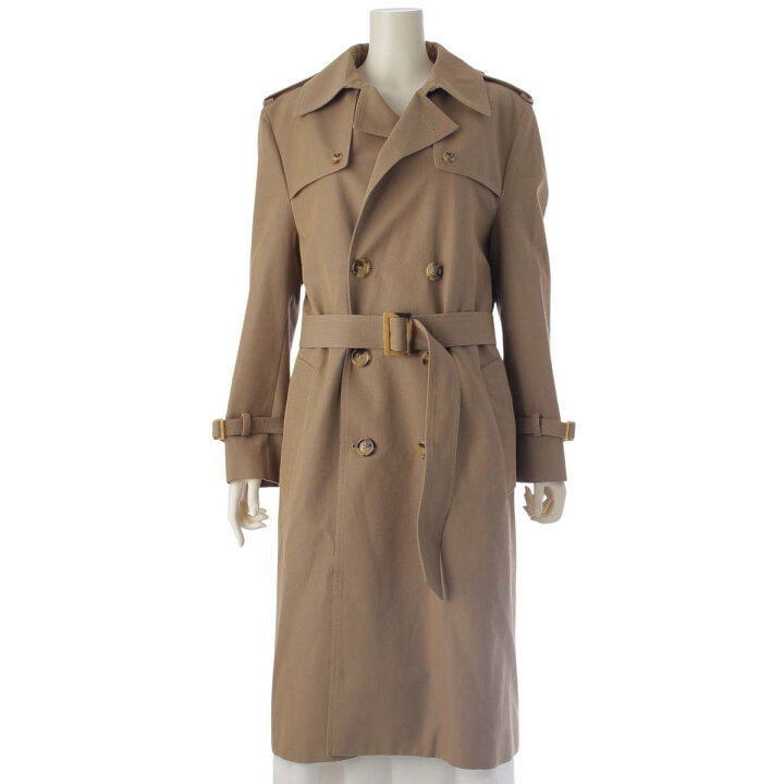 楽天市場】【セリーヌ】Celine ウール コットン ロング トレンチコート  