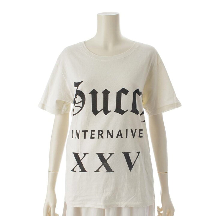 楽天市場】【グッチ】Gucci ロゴ コットン 半袖 Tシャツ トップス  