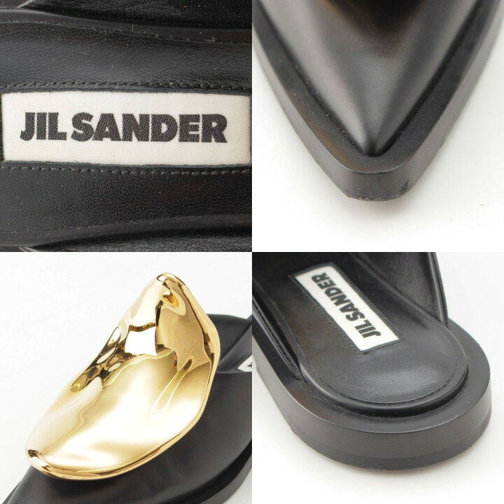 楽天市場】【ジルサンダー】Jil Sander メタルプレート レザー 