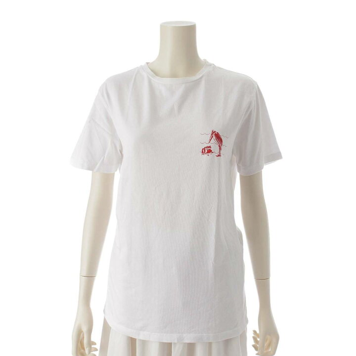 楽天市場】【ロエベ】Loewe バックロゴ プリント コットン Tシャツ  