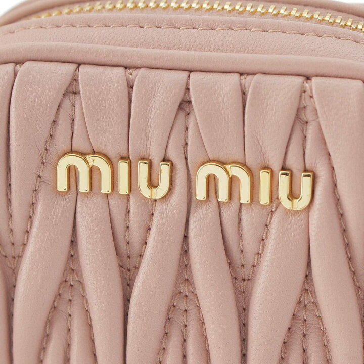 楽天市場】【ミュウミュウ】Miu Miu マテラッセ ロゴ パールチェーン 