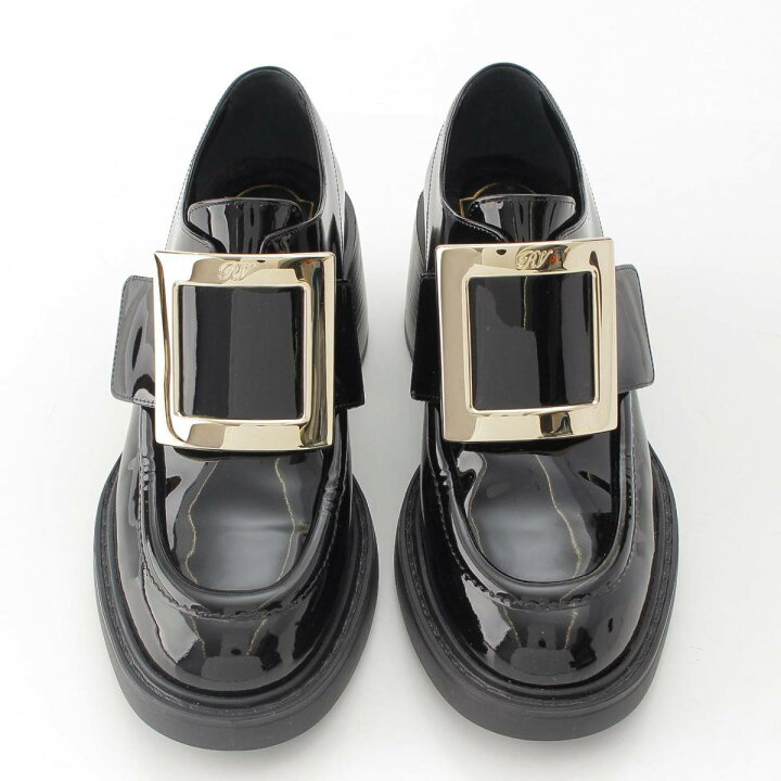 楽天市場】【ロジェヴィヴィエ】Roger Vivier パテント レザー メタル  