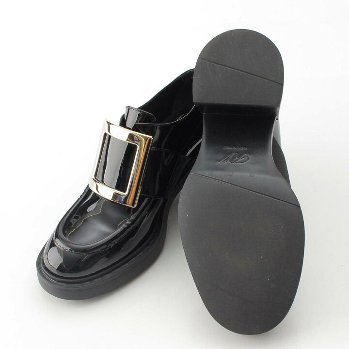 楽天市場】【ロジェヴィヴィエ】Roger Vivier パテント レザー メタル  