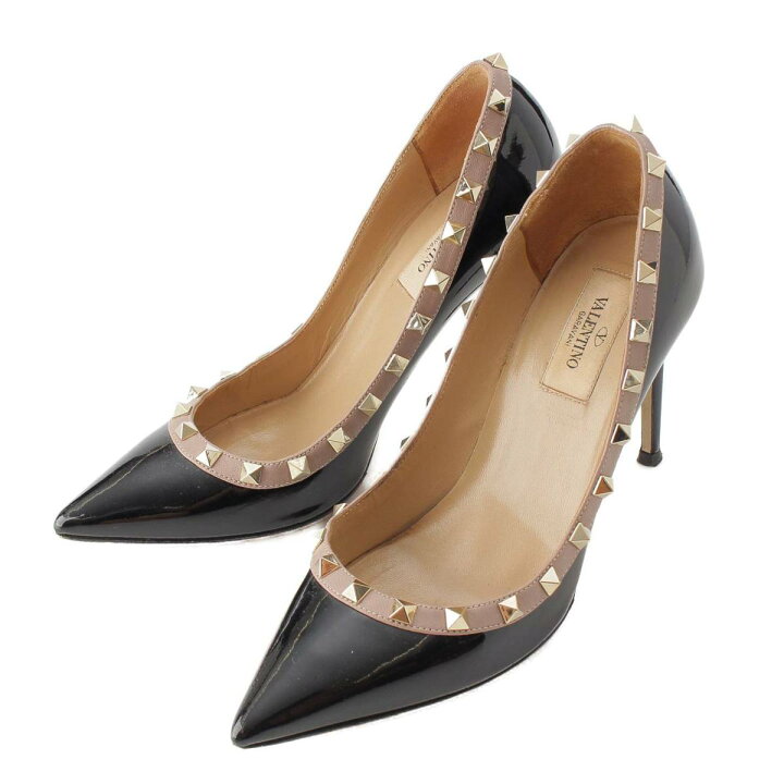 楽天市場】【ヴァレンティノ】Valentino パテントレザー ロック 