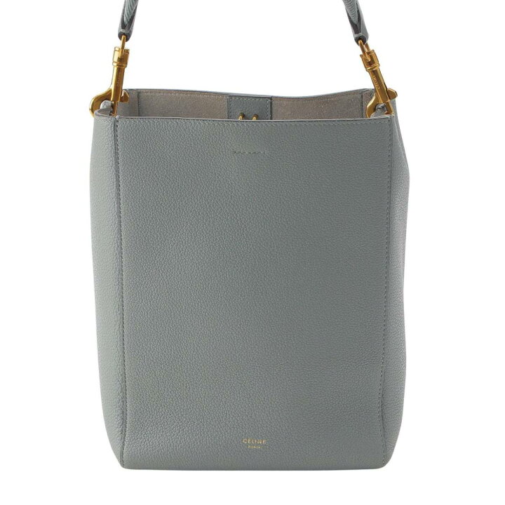 楽天市場】【セリーヌ】Celine サングルバケット スモール レザー 