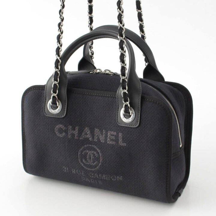 楽天市場】【シャネル】Chanel ドーヴィル 2way チェーンショルダー  
