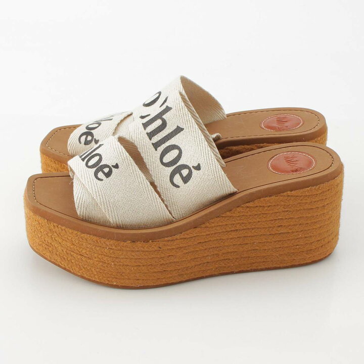楽天市場】【クロエ】Chloe Woody ウッディ ロゴ キャンバス 