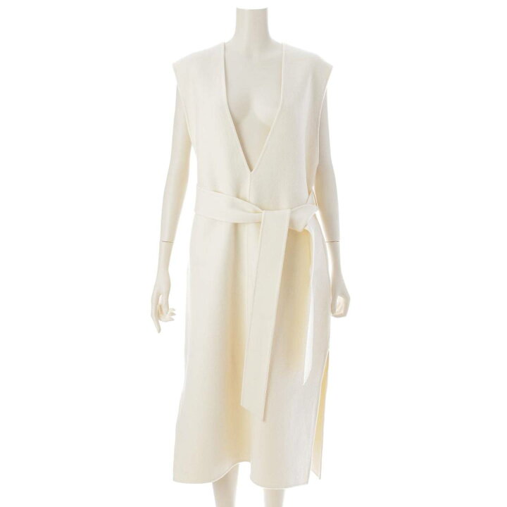 楽天市場】【ドゥロワー】DRAWER 22AW ウール ノースリーブ ロング  