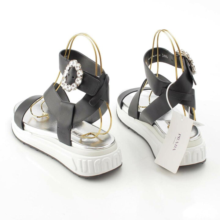楽天市場】【ミュウミュウ】Miu Miu ビジュー ストラップ サンダル  