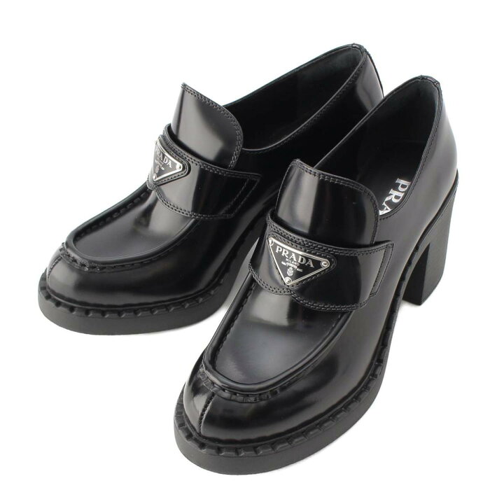 楽天市場】【プラダ】Prada 三角ロゴ チョコレート ブラッシュドレザー 
