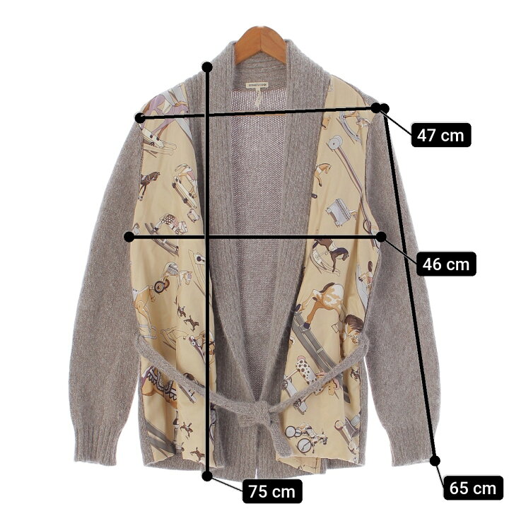 楽天市場】エルメス HERMES マルジェラ期 お馬の話をして カシミア  