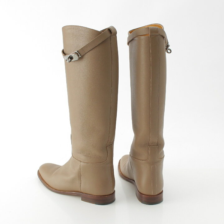 楽天市場】エルメス HERMES ジャンピング レザー ケリー金具 ロング  