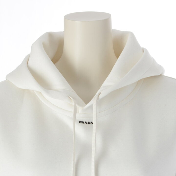 楽天市場】プラダ PRADA 23SS テクニカルコットン フーディー プル 