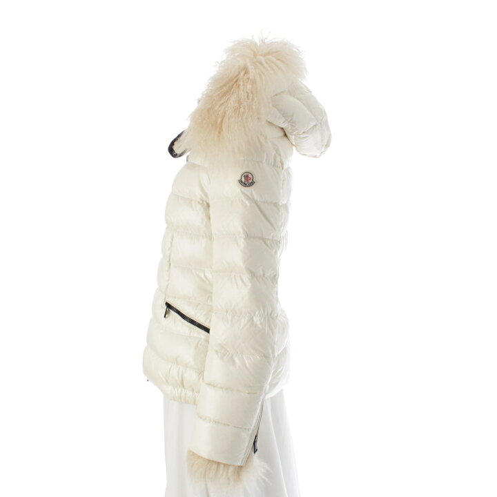 楽天市場】モンクレール MONCLER SEBINIERE ファー フード ダウン 