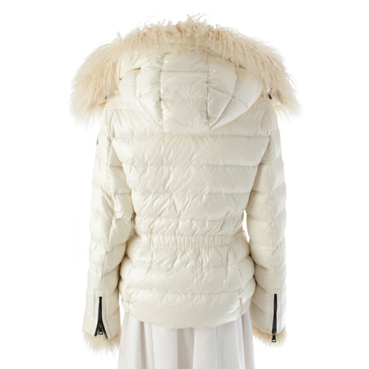 楽天市場】モンクレール MONCLER SEBINIERE ファー フード ダウン 