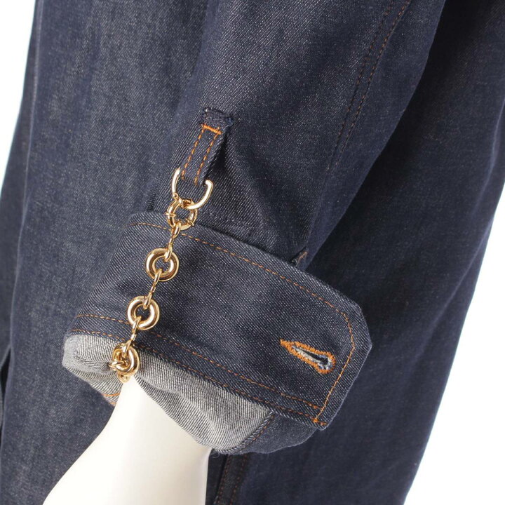 楽天市場】ロエベ LOEWE 24SS コットン アナグラム チェーン デニム  