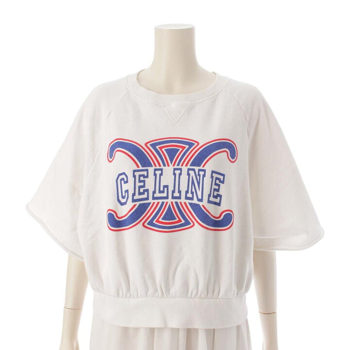 楽天市場】【セリーヌ】Celine トリオンフ プリント コットン ルーズ 