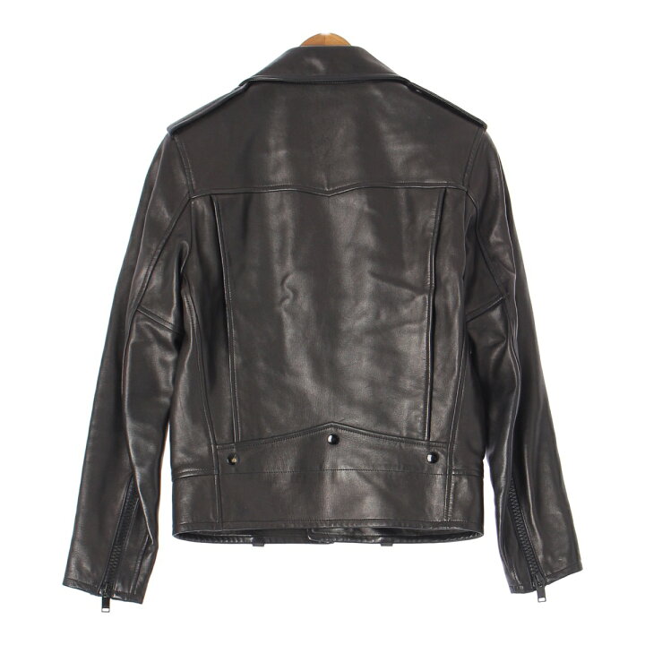 楽天市場】サンローラン 15AW エディ期 ラムスキン ジップアップ  