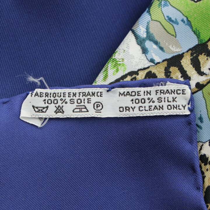 楽天市場】エルメス カレ90 SICHLIAN シチリアの動物 アニマル柄  