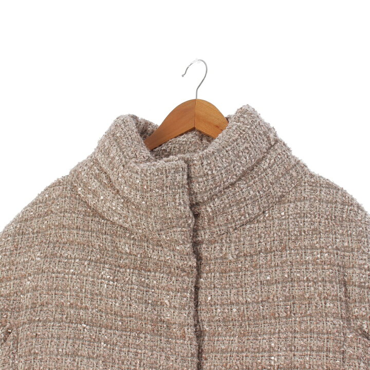 楽天市場】ヘルノ 20AW ツイード ロング ヴァージンウール ダウン 
