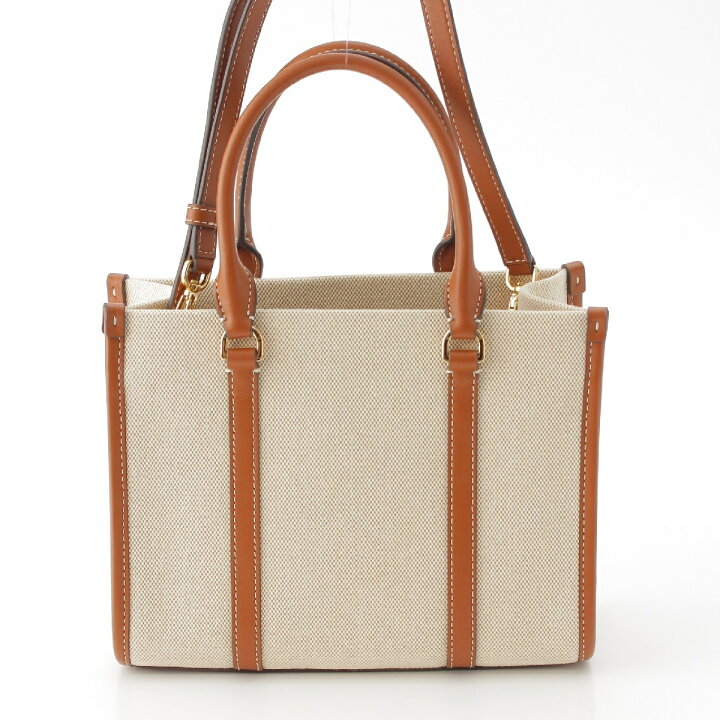 楽天市場】トリーバーチ Tory Burch モノグラム キャンバス ステッチ 