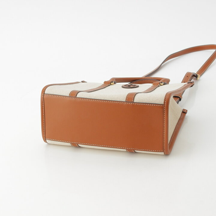 楽天市場】トリーバーチ Tory Burch モノグラム キャンバス ステッチ 