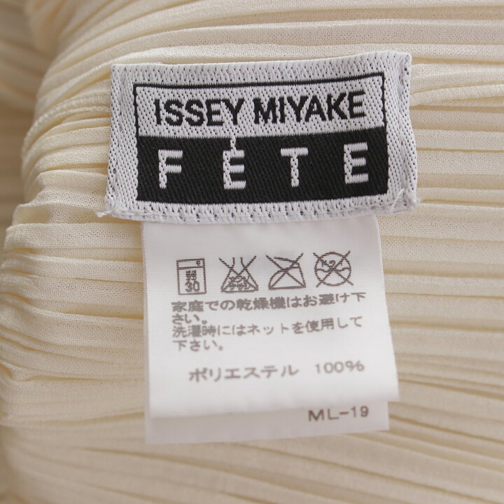 楽天市場】イッセイミヤケ フェット ISSEY MIYAKE FETE ポリエステル 