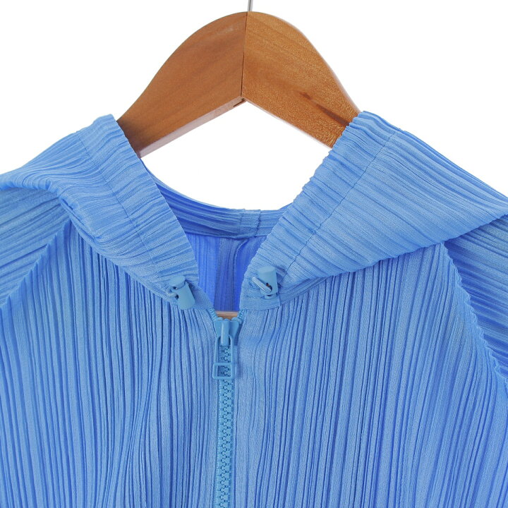 楽天市場】プリーツプリーズ イッセイミヤケ フード付き ジップアップ  