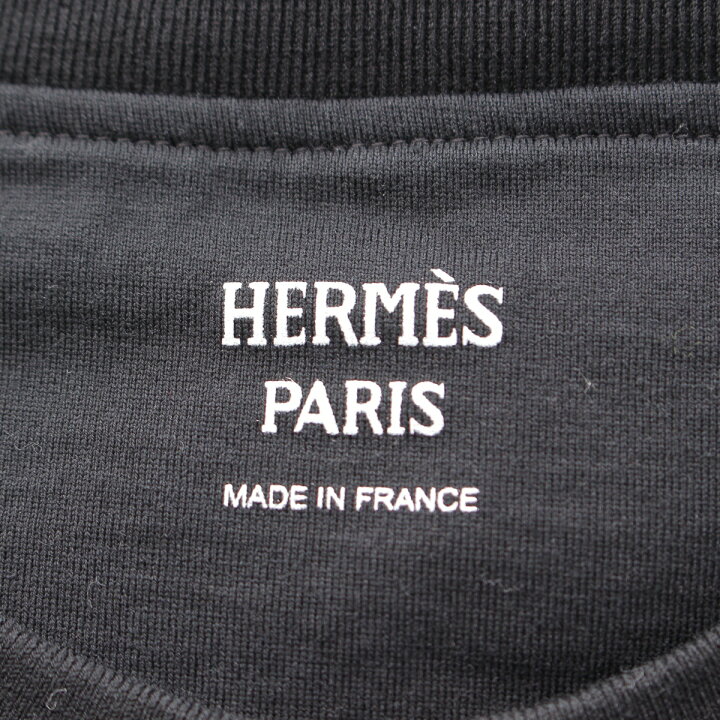楽天市場】エルメス HERMES コットン Hロゴ 刺繍 半袖シャツ  