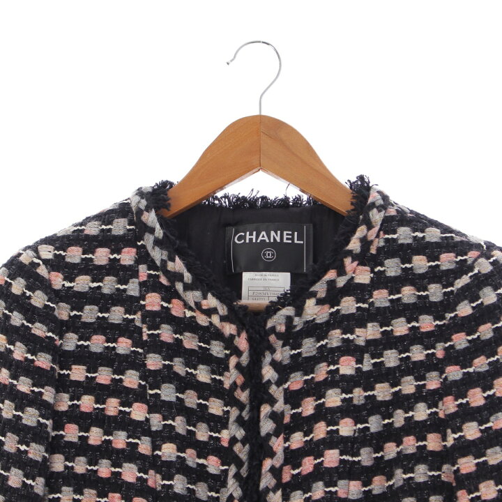 楽天市場】シャネル CHANEL 06A ミックスツイード ココマーク ロゴ  