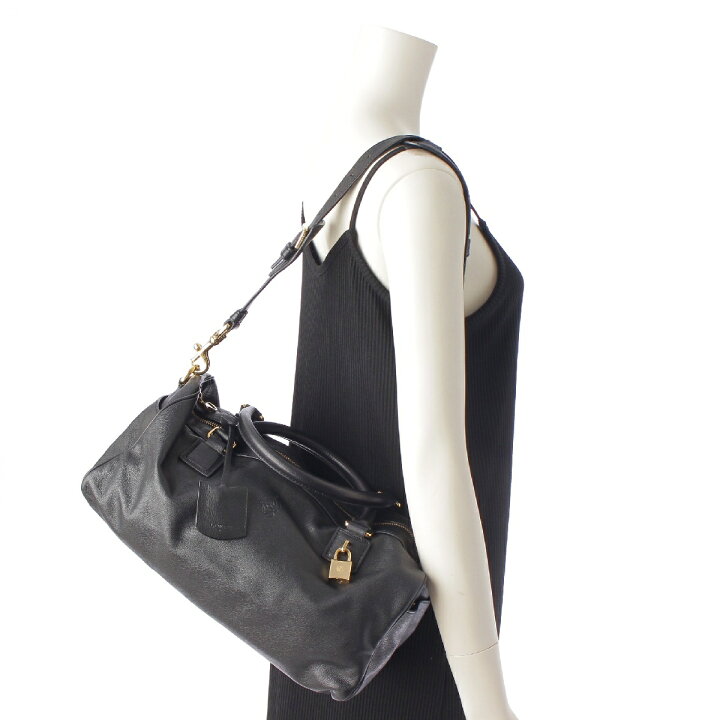 楽天市場】ロエベ LOEWE アメ レザー アナグラム ロゴ 2WAY ショルダー  